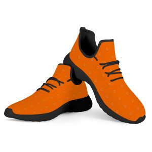 Black Adult Mesh Knit Sneakers (CN)