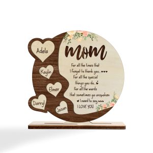 Custom Wooden and Acrylic Plaque (VN)