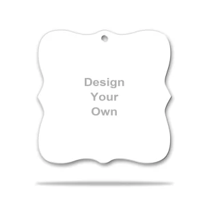 Aluminum Square Ornament (UK)