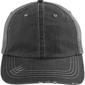 6990 Distressed Unstructured Trucker Cap