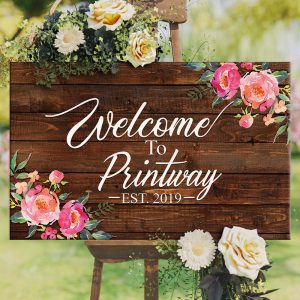 Rectangle Pallet sign 8×12 inches (VN)