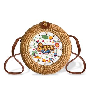 Small Round Rattan Bag (VN)