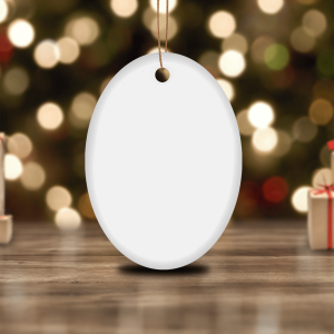 Oval Ornament Ceramic Oval Ornament